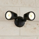 Security Light 30W 2500lm IP54 Tri Colour 132mm Matte Black Security Light 30W 2500lm IP54 Tri Colour 132mm Matte Black